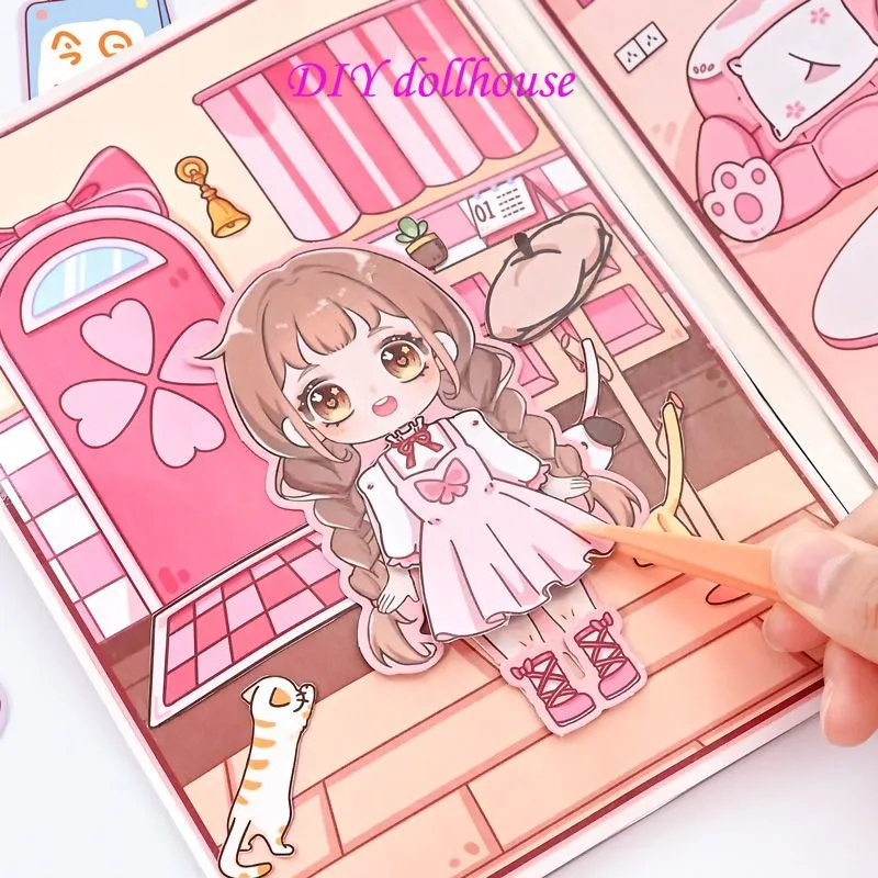 Đồ Chơi Sách Giấy Phát Nhạc Họa Tiết Hoạt Hình Dễ Thương Cho Bé diy