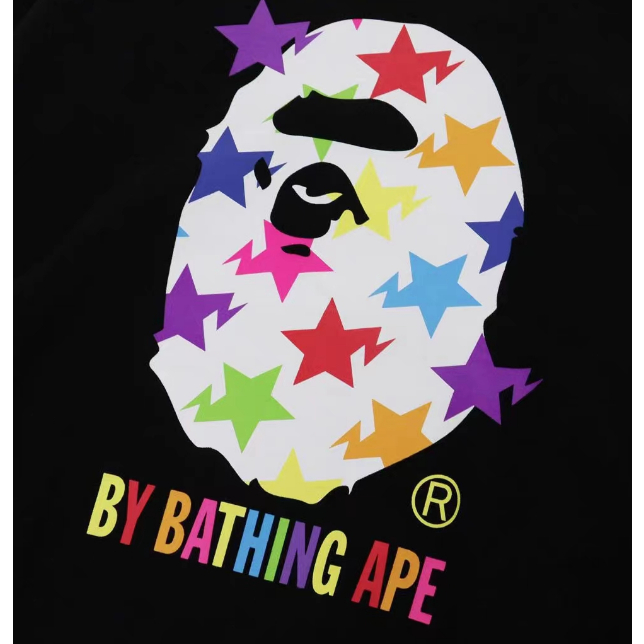 BAPE Áo len cổ tròn thường dành cho nam và nữ mới