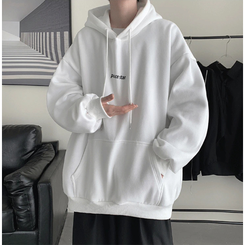 Áo hoodie Dáng Rộng In Chữ Phong Cách Thời Trang Hàn Quốc Cho Nam Giới Có Size m-5xl