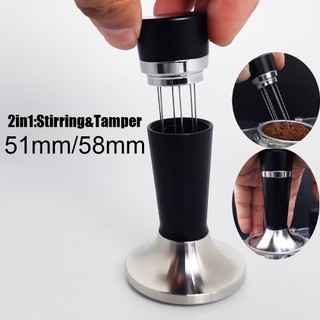Máy pha cà phê espresso 51mm 58mm kèm 6 kim khuấy 0.6mm