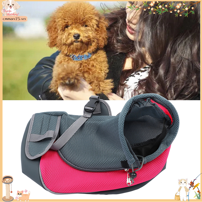 Phổ biến Pet Sling Lưới thoáng khí Portable Single Shoulder Bag Dog Carrier cho du lịch ngoài trời
