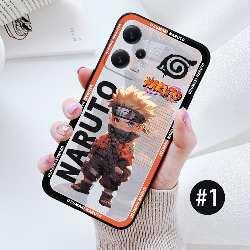 Ốp Điện Thoại Dẻo Họa Tiết Hoạt Hình naruto kakashi sasuke Cho redmi note 11 11s 9t 9c 10a 9a 9 9s pro + 4g 5g