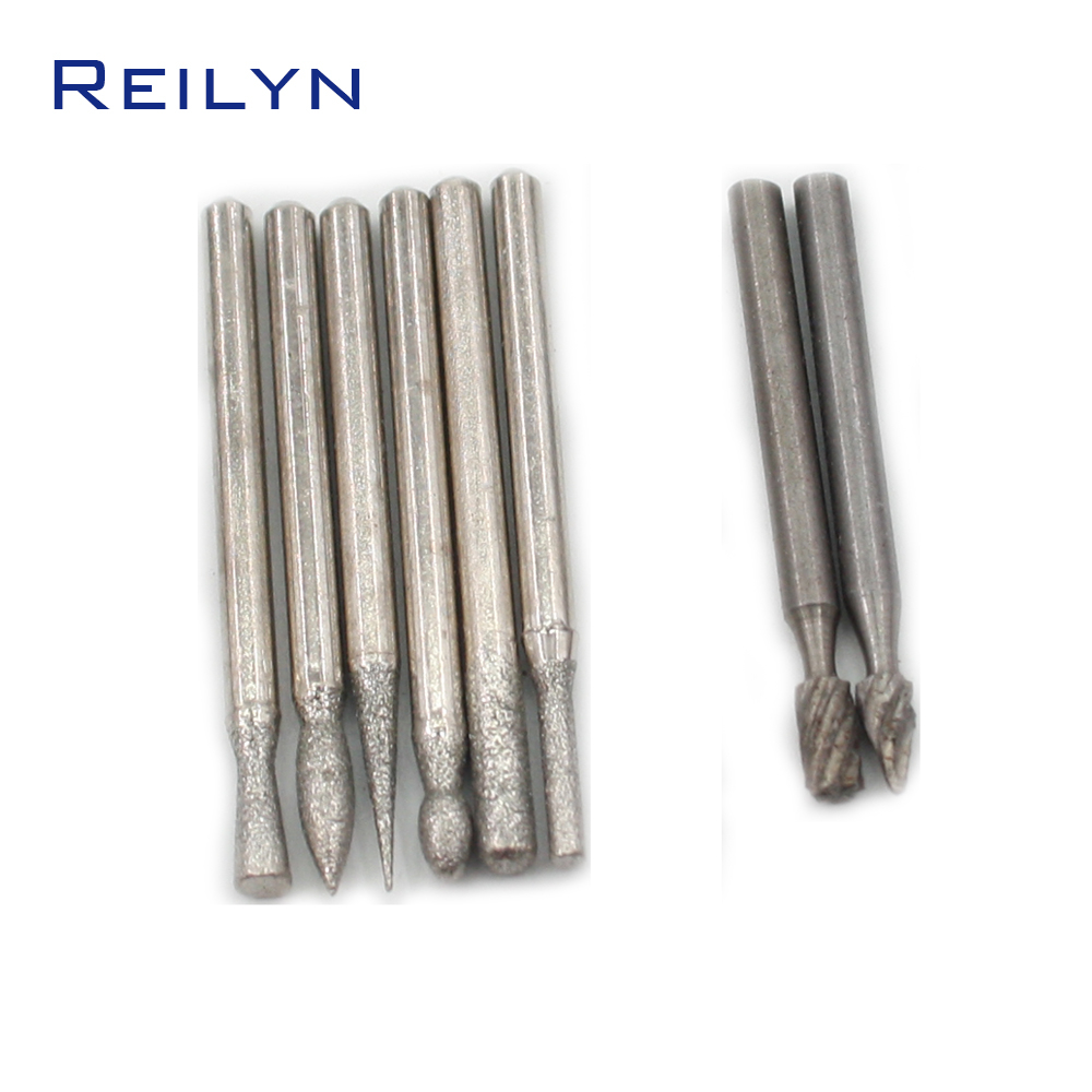 Bộ 100 Chổi Sợi nylon Đánh Bóng Trục Sợi Đồng Đầu Cọ Bằng Thép Không Gỉ mini Cho Máy Đánh Bóng dremel