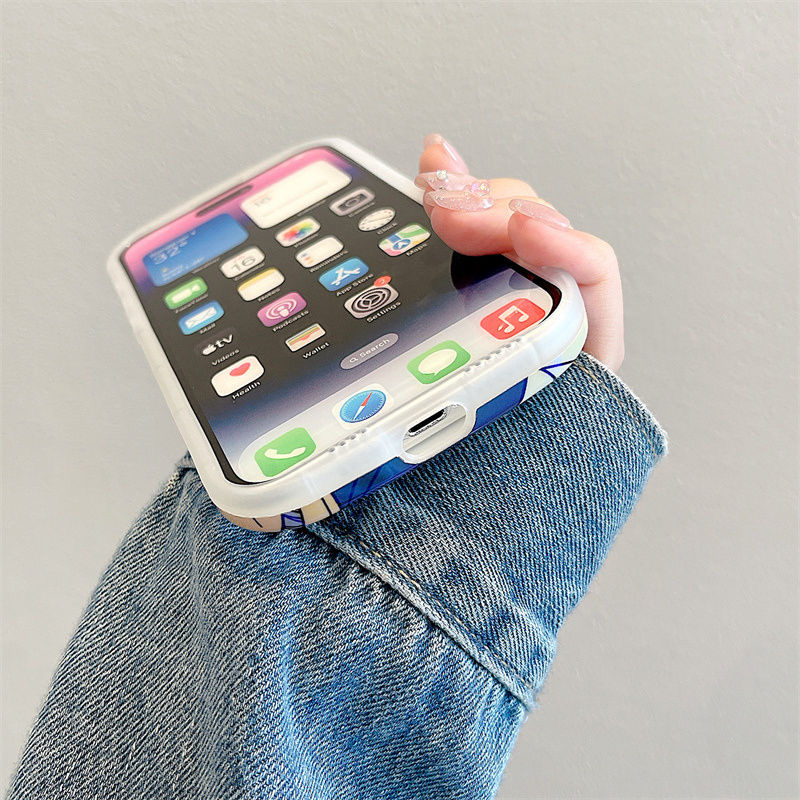 Ốp Điện Thoại Họa Tiết Hoạt Hình Cho iphone14promax 14 13 13promax 11 11promax xsmax xr xs 12 12promax