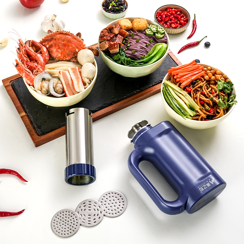 Máy Làm Mì Ramen Bằng Thép Không Gỉ Cầm Tay Phong Cách Nhật Bản