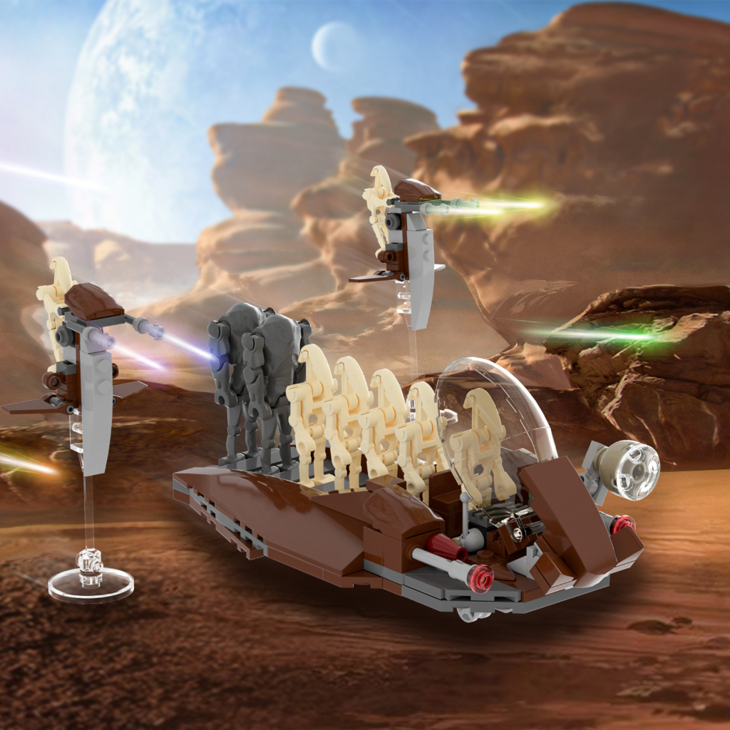 Xây Dựng Đồ Chơi Lắp Ráp Mô Hình Chiến Tranh Giữa Các Vì Sao 189 Mảnh Cho Bé