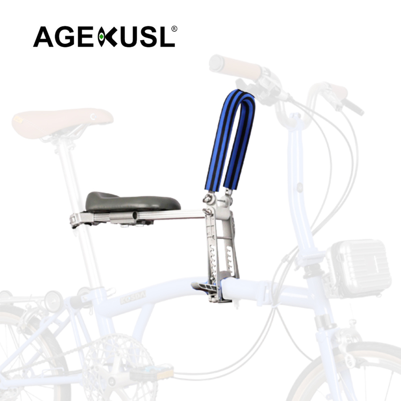 Agekusl Đệm Ngồi Trước Xe Đạp An Toàn Tháo Lắp Nhanh Cho Bé