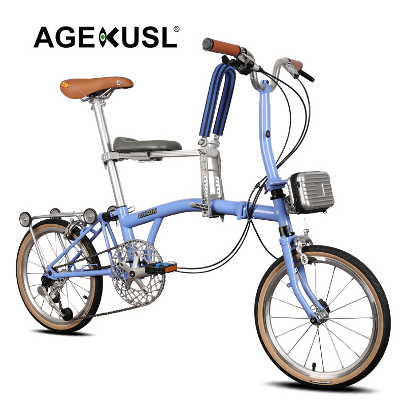 Agekusl Đệm Ngồi Trước Xe Đạp An Toàn Tháo Lắp Nhanh Cho Bé