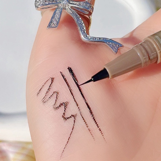 CODE Bút Kẻ Mắt Ngòi Siêu Mịn Tự Nhiên Chống Nước Chống Mồ Hôi Lâu Trôi