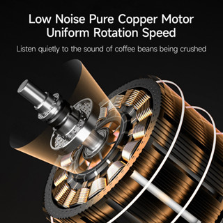Xiaomi youpin Máy Xay Cà Phê Chạy Điện Sạc usb Kèm 5 Cọ Vệ Sinh Tiện Dụng lõi mài gốm có thể điều chỉnh độ mịn cafe