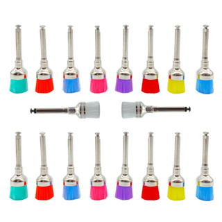 Set 100 cọ nylon đánh bóng răng miệng chuyên dụng