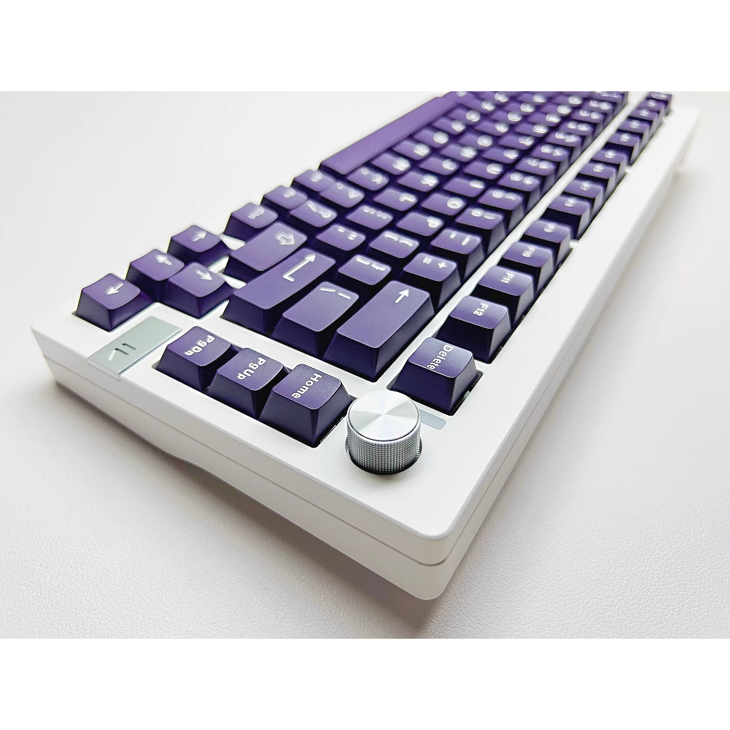 Keycaps màu tím đậm, 121 Phím Keycaps PBT Cherry Profile DYE-SUB Keycaps GMK được cá nhân hóa cho bàn phím cơ