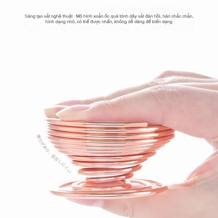 Giá Kim Loại Phơi Khô Mút Trang Điểm Hình Quả Trứng Dễ Thương