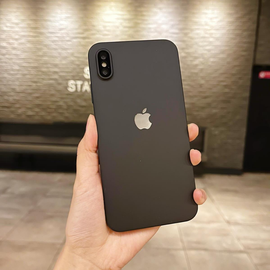Sang Trọng Ốp Điện Thoại pc Cứng Mỏng Mặt Nhám 6d Cho iphone x xs xr xs max 7 8plus 11 11 pro max