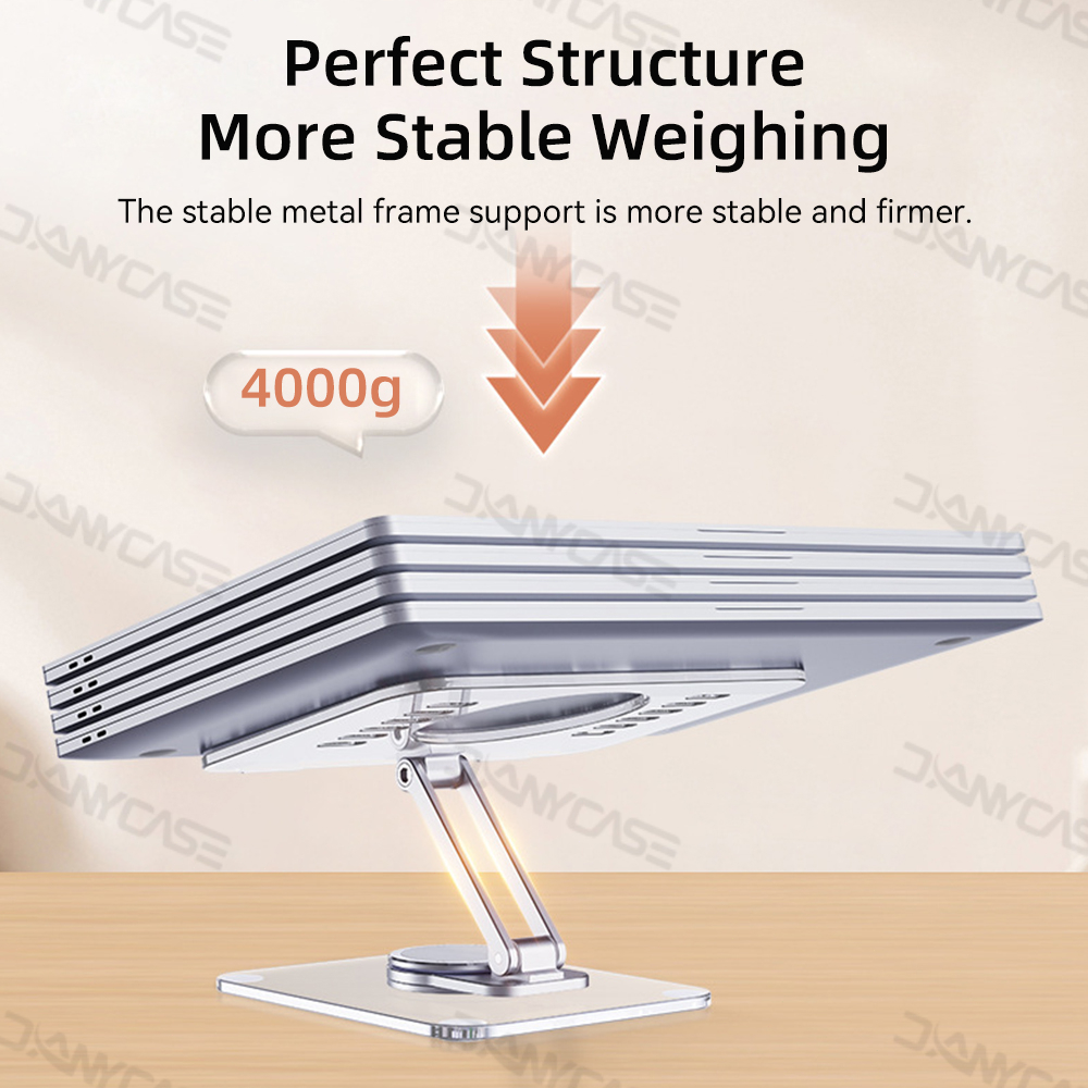 360° Giá Đỡ Máy Tính Bảng Trong Suốt Có Thể Điều Chỉnh Và Xoay Tiện Dụng