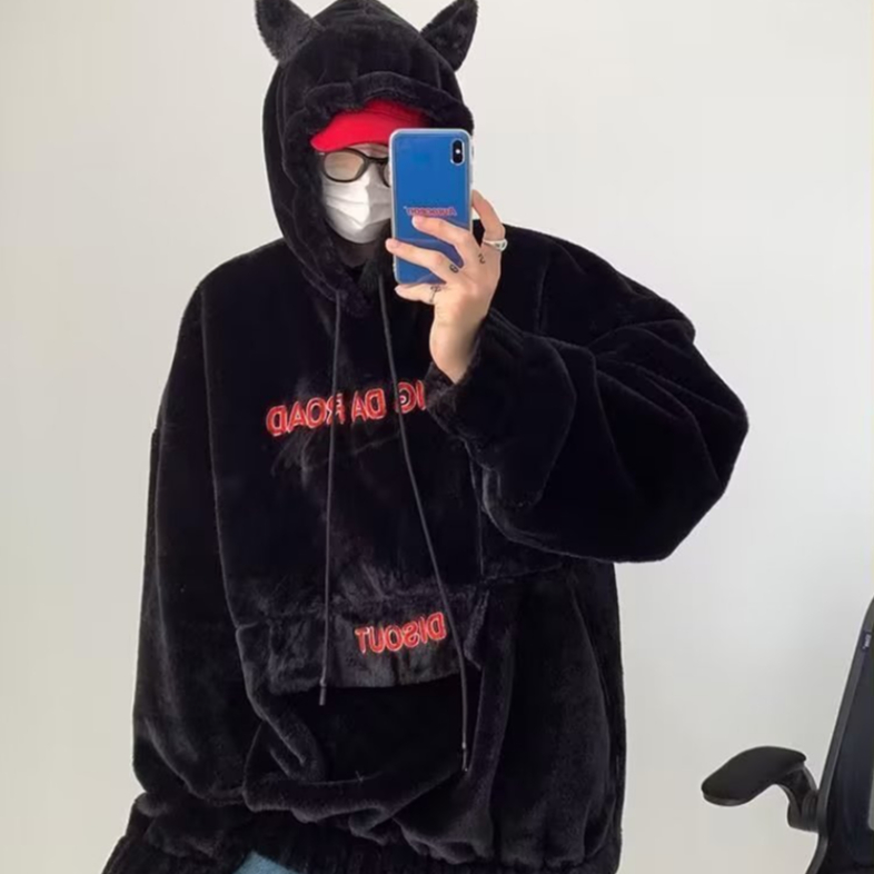Mới Áo hoodie In Chữ áo hoodie form rộng Phong Cách Hàn Quốc Áo hoodie nam Thời Trang áo hoodie hoạ tiết Nam Nữ