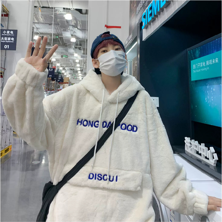Mới Áo hoodie In Chữ áo hoodie form rộng Phong Cách Hàn Quốc Áo hoodie nam Thời Trang áo hoodie hoạ tiết Nam Nữ