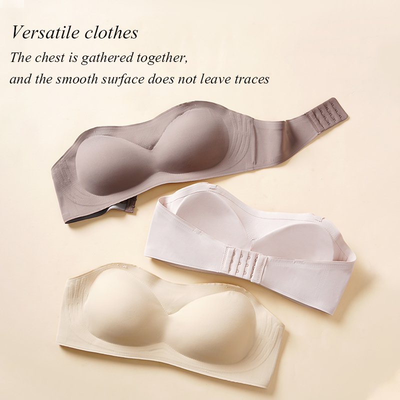 Áo Ngực Không Dây Nâng Ngực Tàng Hình Chống Trượt Thời Trang Mùa Hè Hàng Mới