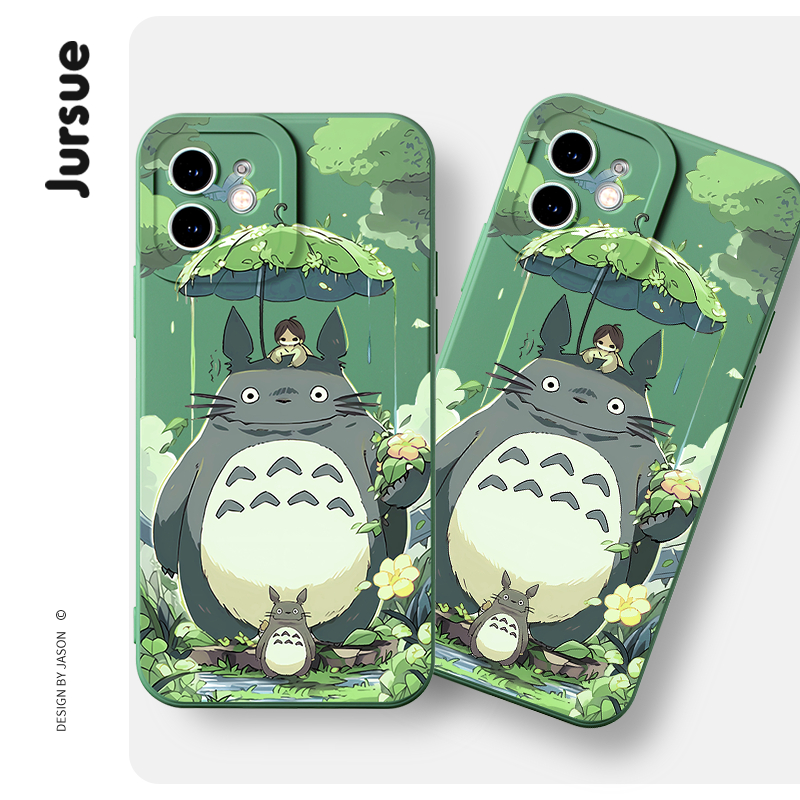 Ốp lưng JURSUE hoạt hình dễ thương đẹp Cho IPHONE 15 14 13 12 11 PRO MAX SE 2020 X XR XS ip 8 7 6 6S PLUS kute XYH2182