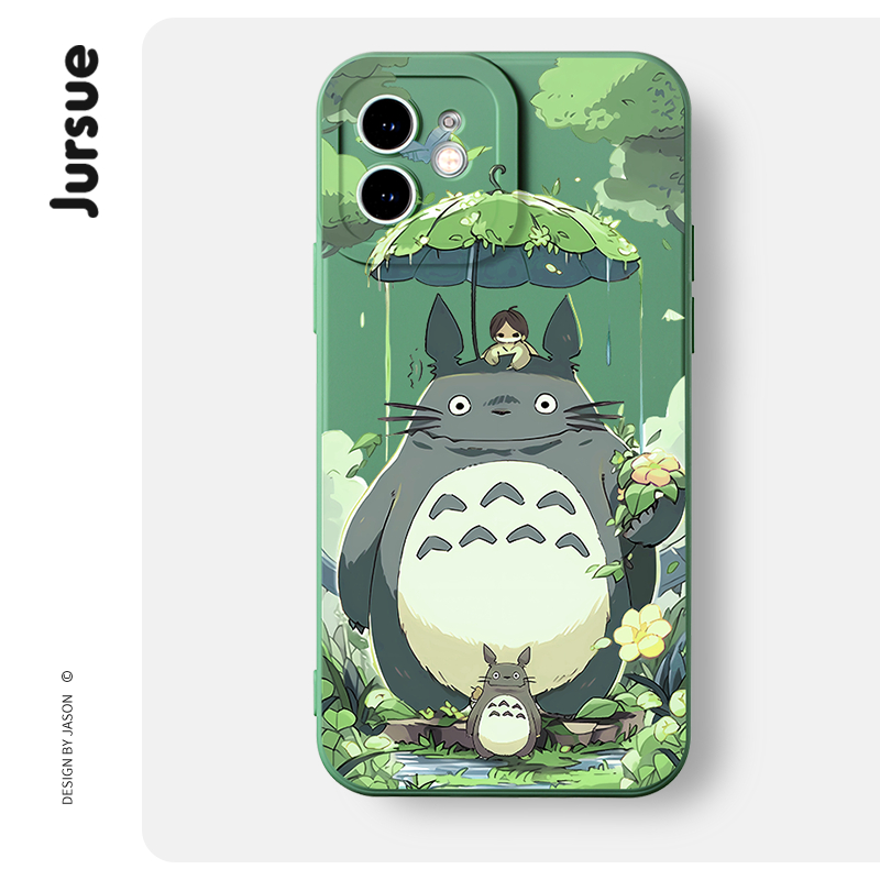 Ốp lưng JURSUE hoạt hình dễ thương đẹp Cho IPHONE 15 14 13 12 11 PRO MAX SE 2020 X XR XS ip 8 7 6 6S PLUS kute XYH2182