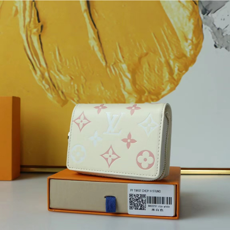 Bao Da Điện Thoại Dạng Ví Có Khóa Kéo Thời Trang Cho Nữ m82291 Ốp