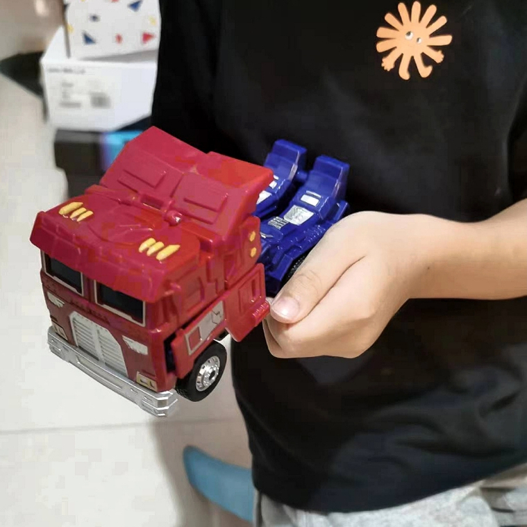 Đồ Chơi Lắp Ráp Rô Bốt Biến Hình Xe Hơi Vui Nhộn Cho Bé Trai