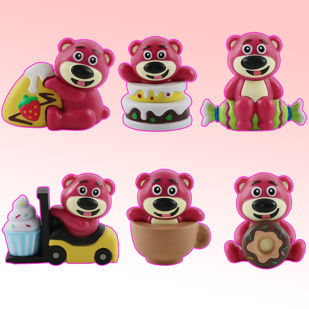 DISNEY Set 6 Mô Hình Nhân Vật Phim Hoạt Hình toy story Xinh Xắn
