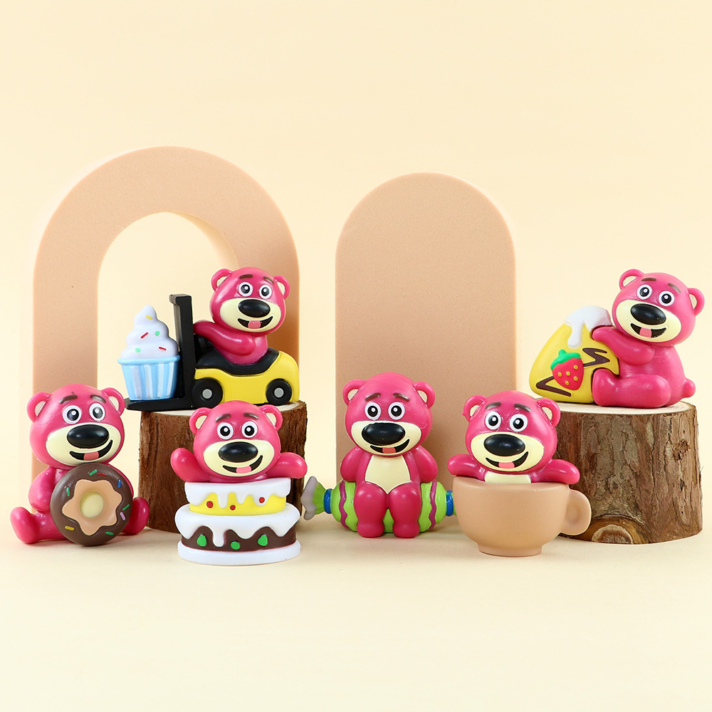 DISNEY Set 6 Mô Hình Nhân Vật Phim Hoạt Hình toy story Xinh Xắn