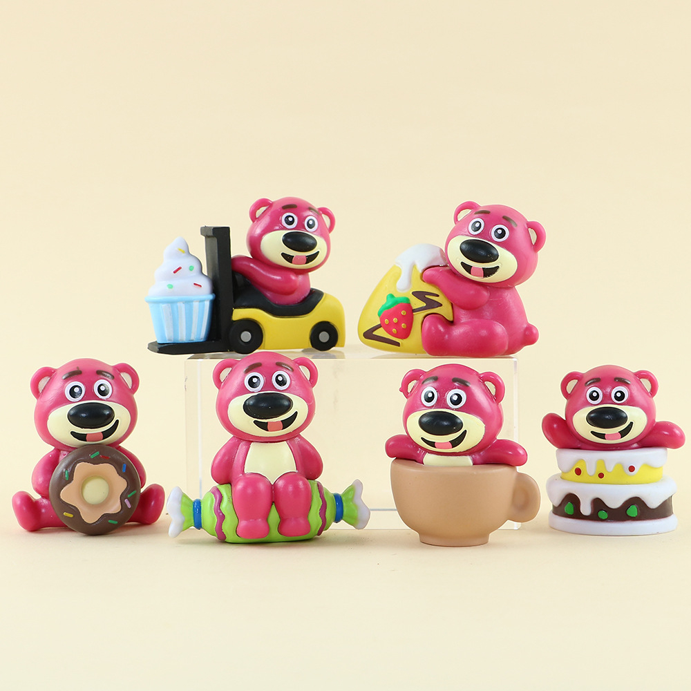 DISNEY Set 6 Mô Hình Nhân Vật Phim Hoạt Hình toy story Xinh Xắn