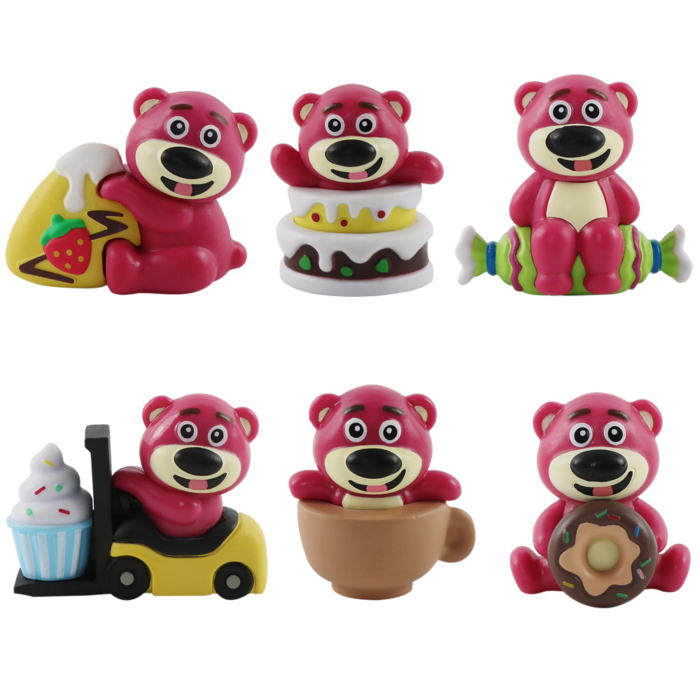 DISNEY Set 6 Mô Hình Nhân Vật Phim Hoạt Hình toy story Xinh Xắn