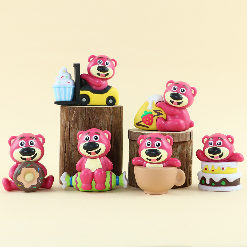DISNEY Set 6 Mô Hình Nhân Vật Phim Hoạt Hình toy story Xinh Xắn