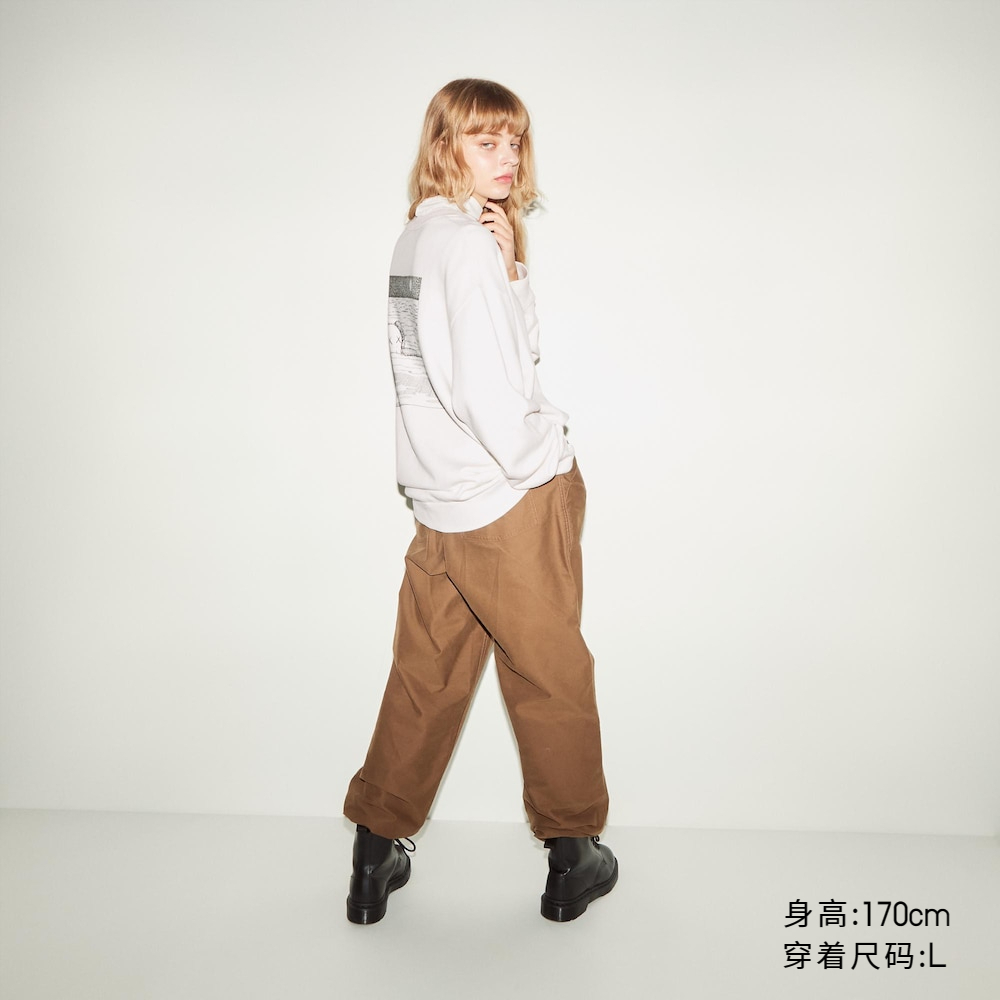 Uniqlo Áo Nỉ Dài Tay In Hình kaws Thời Trang Cho Nam Nữ 467395