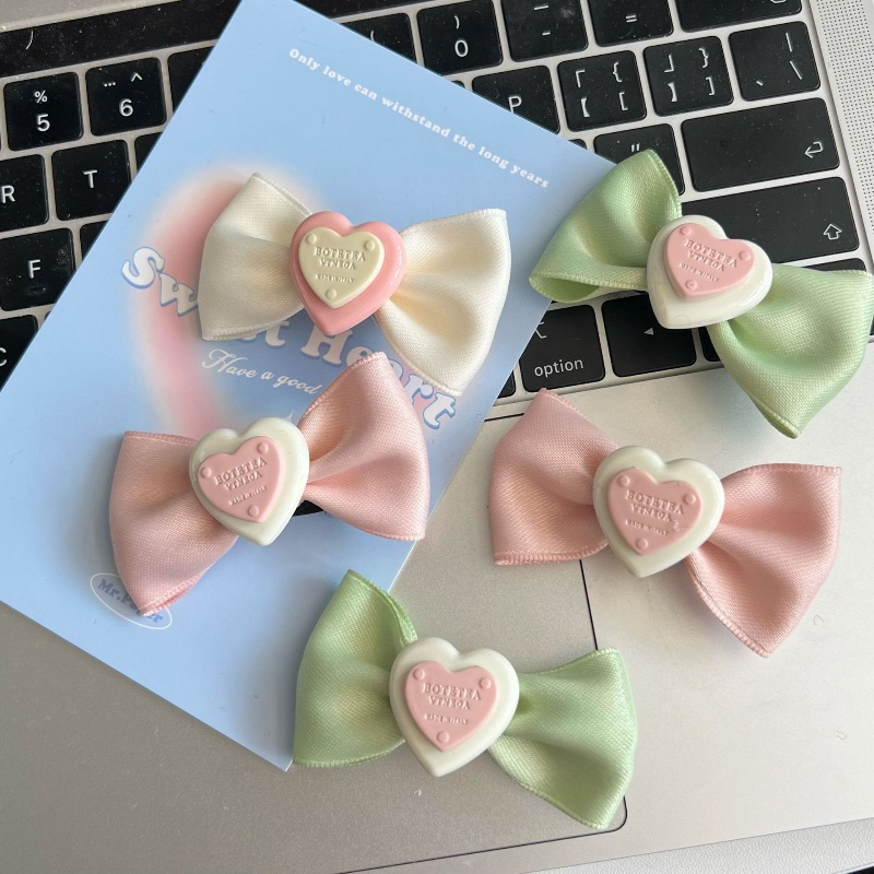 Kẹp Tóc Hình Nơ Dễ Thương Phong Cách Hàn Quốc Cho Nữ