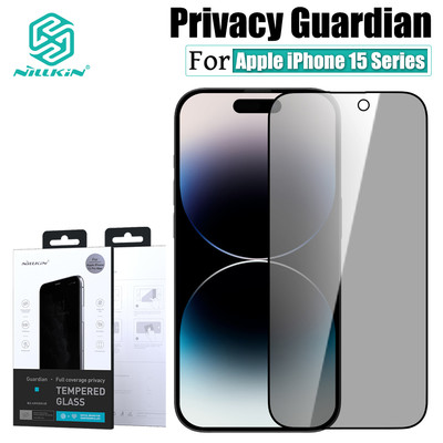 Kính cường lực toàn màn hình NILLKIN cho iPhone 16e / 17e 15 / 14 / 13 Pro Max Bảo vệ quyền riêng tư Chống chói 9H Bảo vệ màn hình chống cháy nổ