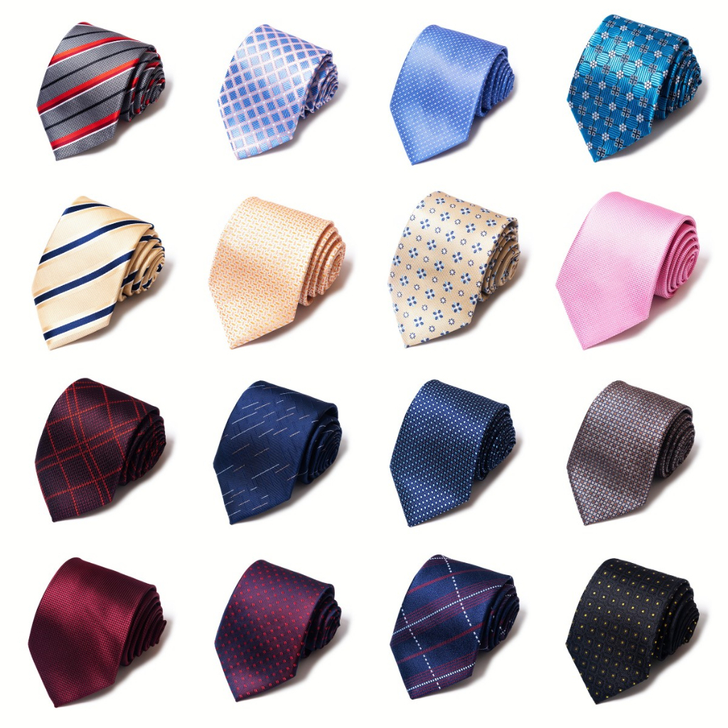 Cà Vạt Lụa polyester 8cm Thời Trang Lịch Lãm Cho Nam