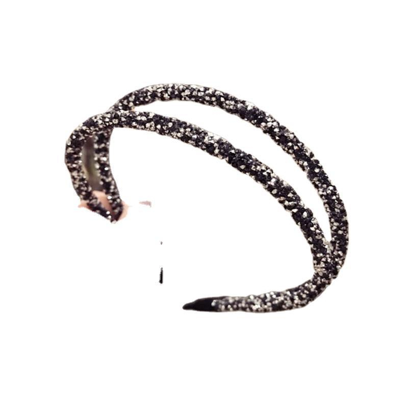 Băng đô Cài Tóc Đính Đá Thiết Kế Mới Thời Trang Theo Phong Cách Hàn Quốc