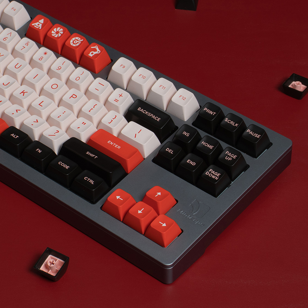 Bộ 237 / 170 Nút Bàn Phím Cơ / Nút Bấm Họa Tiết Chim Hồng Hạc / cherry Xinh Xắn Cho Máy Chơi Game switch