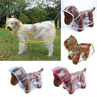 Aquarzoo pet dog áo mưa có mũ trùm đầu áo mưa chống thấm nước, xs-8xl clear portable pet cat raining coat áo mưa cho chó thoáng khí áo mưa cho chó lớn nhỏ áo mưa