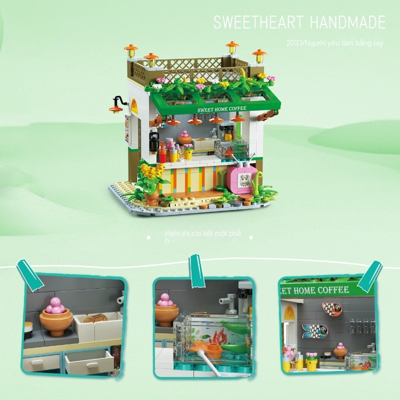 Bộ Đồ Chơi Lắp Ráp Đường Phố Thần Tiên GYLMY65