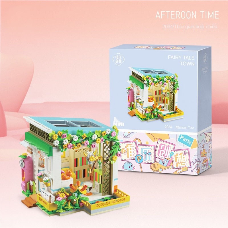 Bộ Đồ Chơi Lắp Ráp Đường Phố Thần Tiên GYLMY65