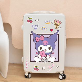 Sanrio sticker dễ thương không thấm nước 21*29cm dán hành lý dán xe máy để trang trí máy tính xách tay, hành lý và xe máy dán xe máy khả năng chống xước jdm