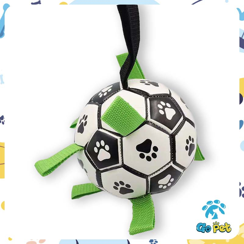 TPU chó cưng bóng đá chống cắn chó nghiến răng tự hi đồ chơi cưng tương tác đào tạo chuyên dụng