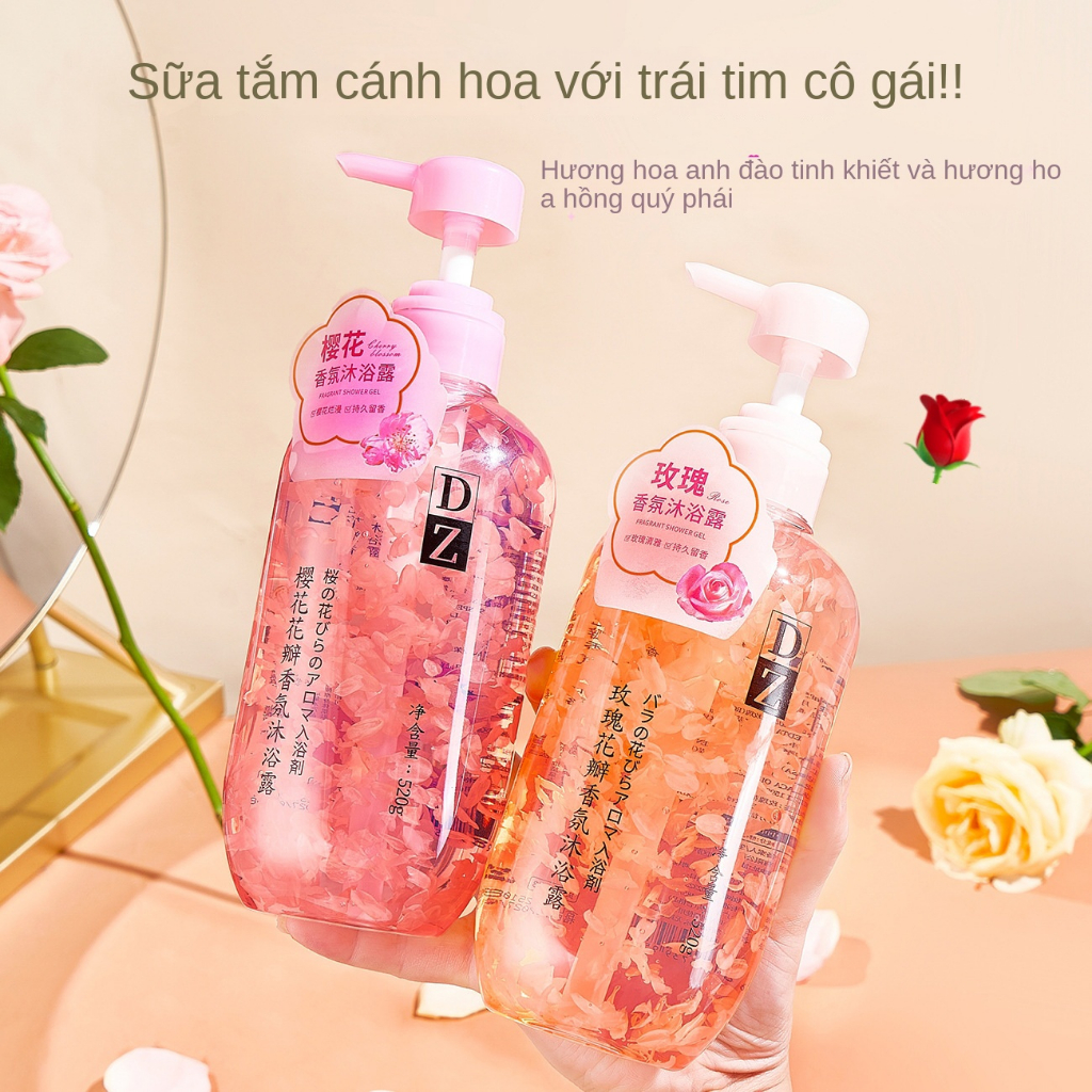 Gel Tắm Hương Hoa Anh Đào Dưỡng Ẩm Da