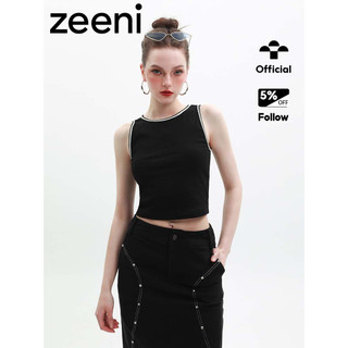 Áo crop top cổ thuyền màu đen thời trang