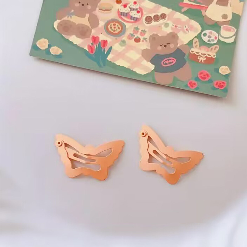 🎀 yakult 🎀Kẹp tóc hình bướm đầy màu sắc cho bé gái kẹp tóc bên hông kẹp tóc nhỏ kẹp tóc dễ thương y2k bb kẹp