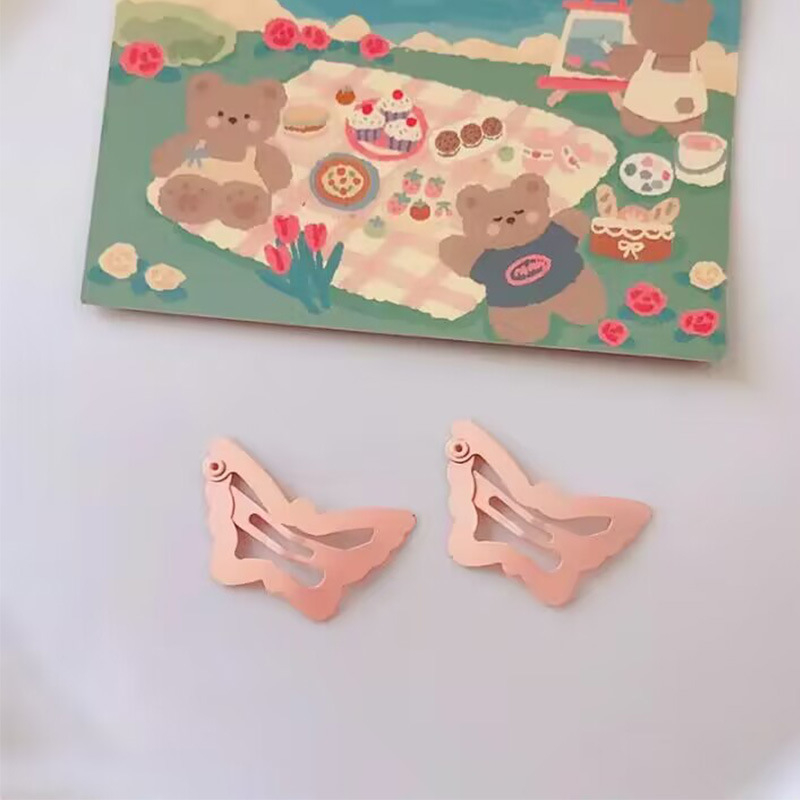 🎀 yakult 🎀Kẹp tóc hình bướm đầy màu sắc cho bé gái kẹp tóc bên hông kẹp tóc nhỏ kẹp tóc dễ thương y2k bb kẹp