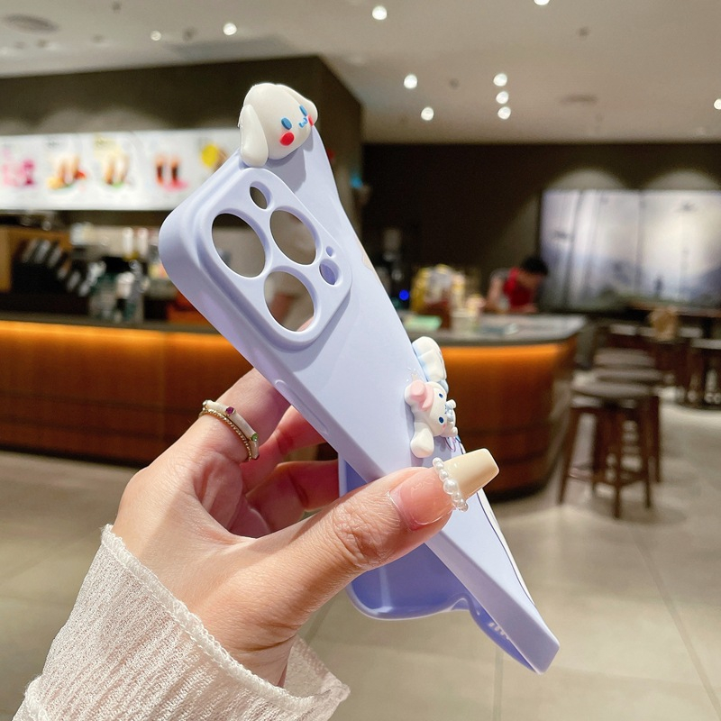 Ốp Điện Thoại Mềm Hình melody cinnamoroll Sơn Màu Cho iphone 15 14 13 12 11 pro max 6 6s 7 8 plus x xs max xr