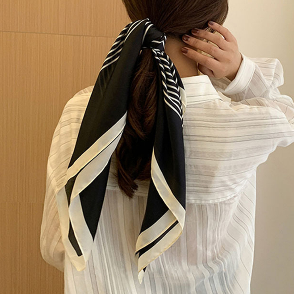 Khăn choàng lụa hình vuông 70cm 27.5*27.5 inches WJ1026-113