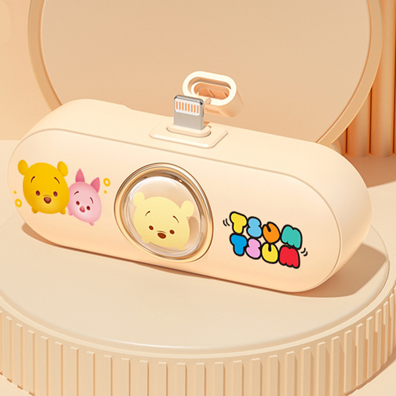 DISNEY Pin Sạc Dự Phòng 5000mah ctdx16 2 Trong 1 Loại c Hình mickey / minnie / Gấu / Người Ngoài Hành Tinh