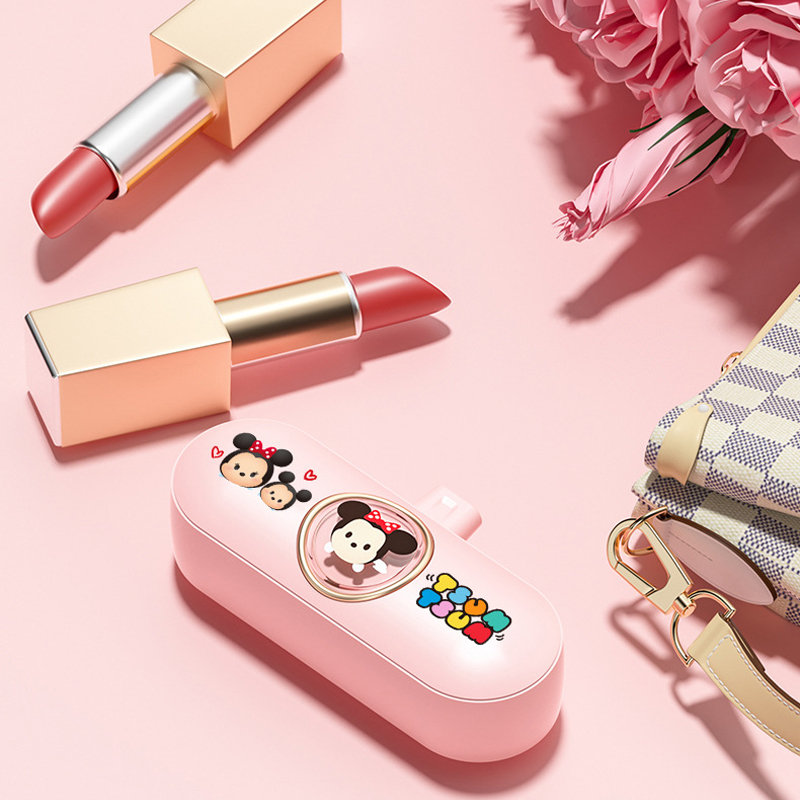 DISNEY Pin Sạc Dự Phòng 5000mah ctdx16 2 Trong 1 Dung Lượng Lớn Hình mickey / minnie / Gấu / Người Ngoài Hành Tinh